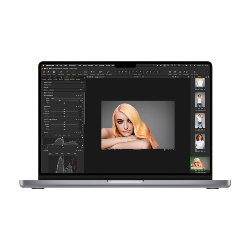Apple 14-inch MacBook Pro M1 Pro, 16GB RAM, 500GB SSD in Space Grey - 14-inch MacBook Pro hire Dublin from DigiOp.ie