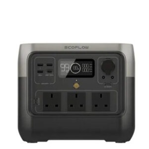EcoFlow River 2 Pro 768Wh portable power station with 3 UK sockets and USB-C - portable power hire Dublin from DigiOp.ie