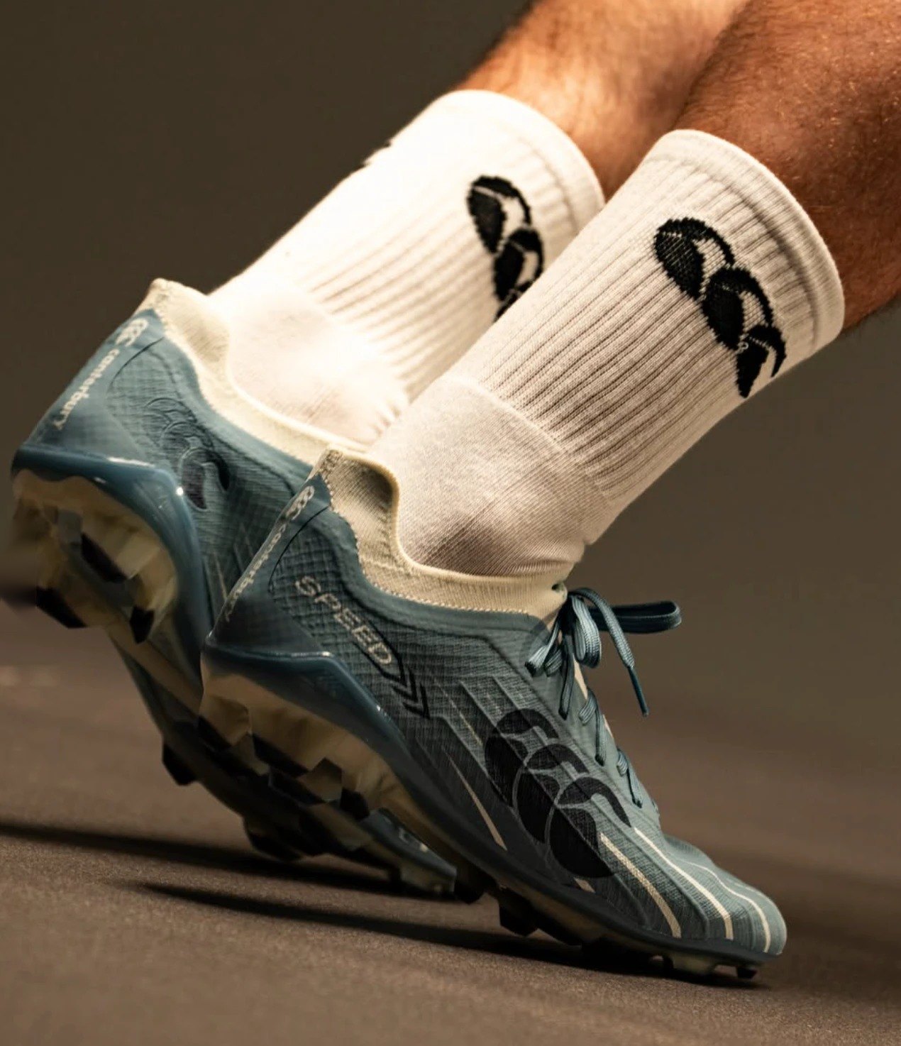 Canterbury Speed boots, the Blue Boot, photograph by Angelina Bergenwall