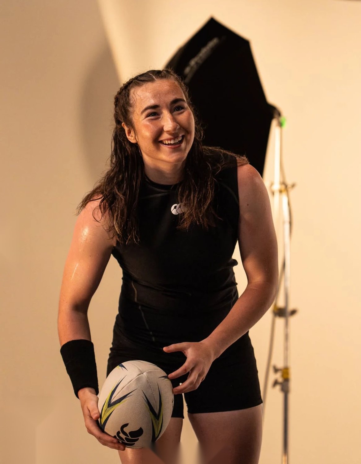 On set for the Canterbury Blue Boot shoot, photograph by Angelina Bergenwall