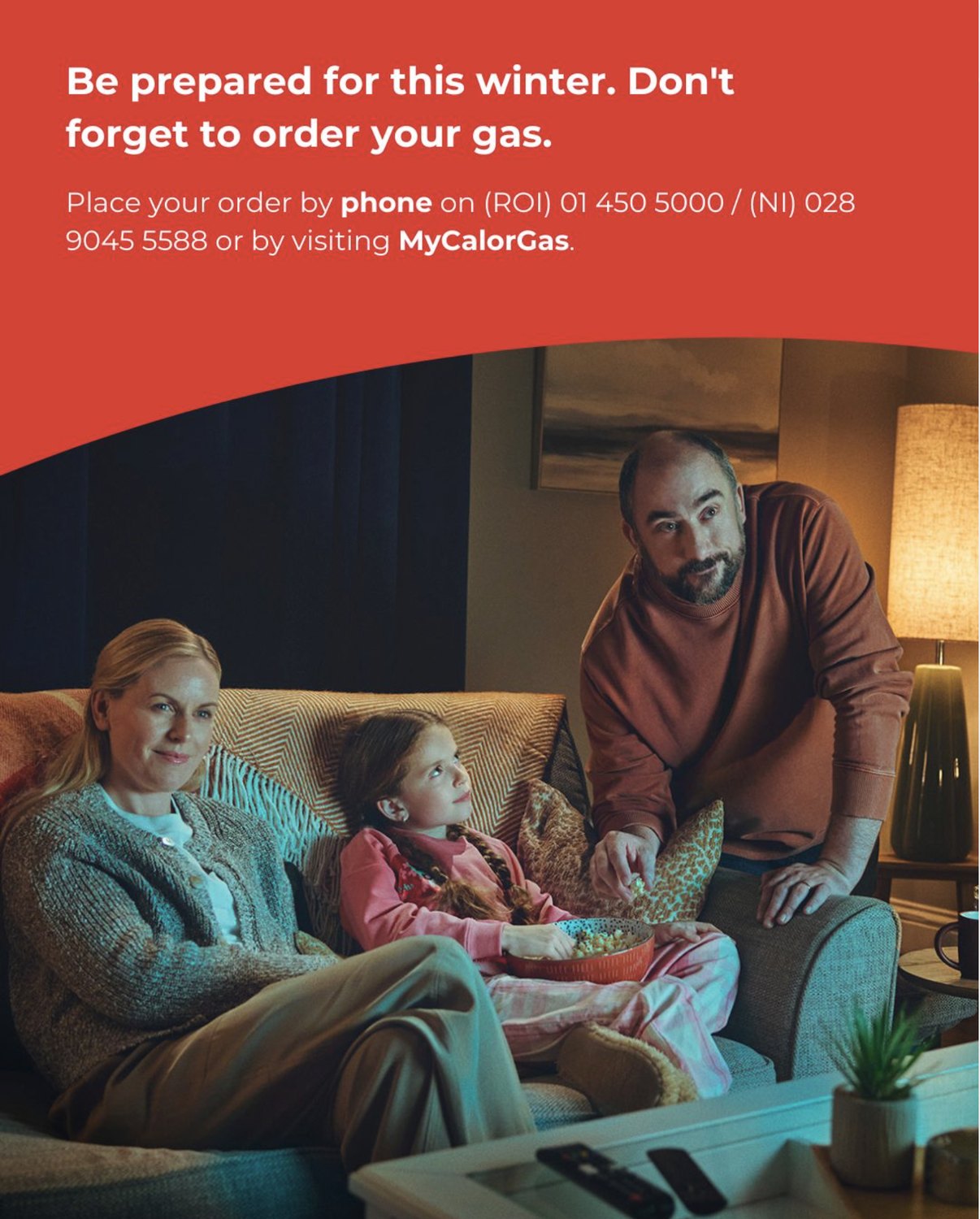 Calor Gas, Be Prepared for Winter, digital operating by DigiOp