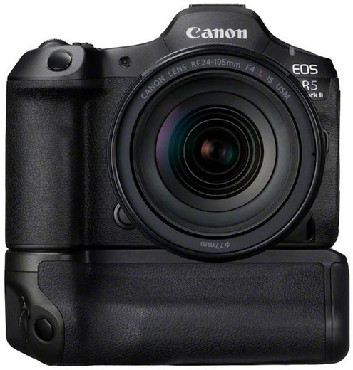 Canon R5 Mk II with battery grip, hire from DigiOp Dublin