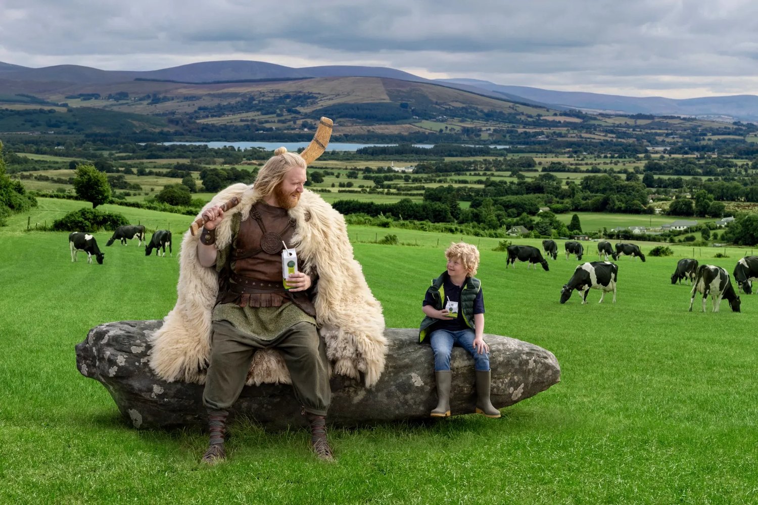 A True Irish Legend for the National Dairy Council, photograph by Kevin Griffin, digital operating by DigiOp