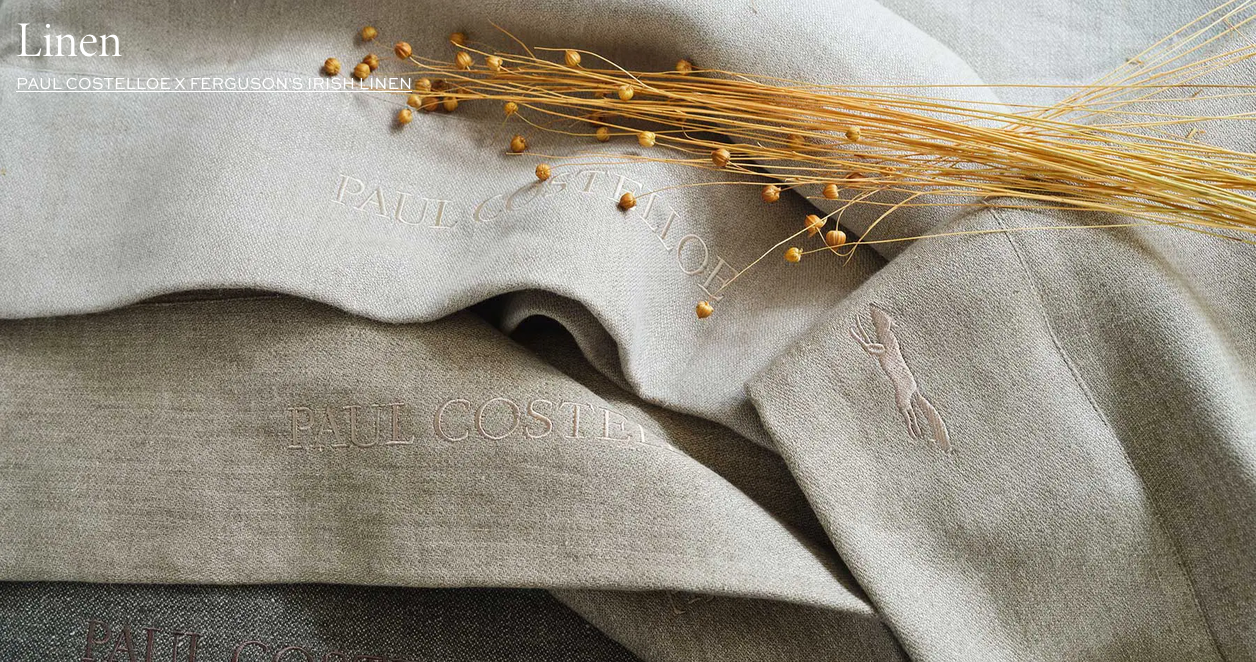 Paul Costelloe, Fergusons Irish Linen, digital operating by DigiOp