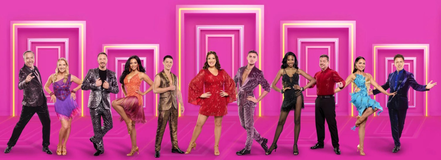 Dancing with the Stars Ireland cast, key art, photograph by Barry McCall, digi tech by DigiOp