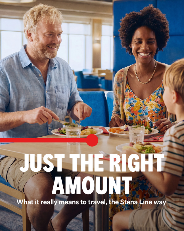 Stena Line, Just the Right Amount, digital operating by DigiOp